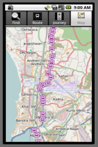 BestBus Route Finder Mumbai截图1