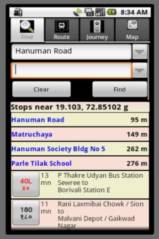 BestBus Route Finder Mumbai截图4