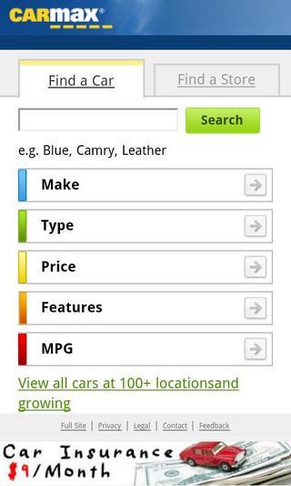 CarMax&reg; Webview截图1