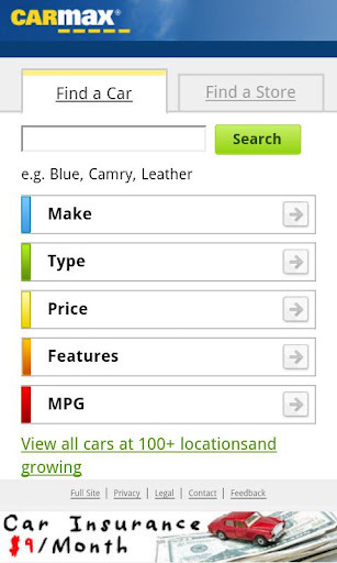 CarMax&reg; Webview截图2