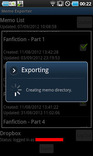 Memo Exporter截图1