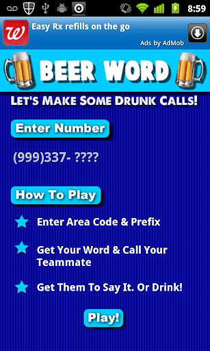 Beer Word (Drinking Game)截图1