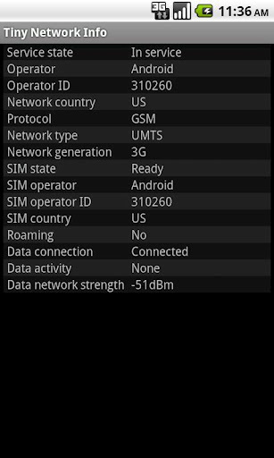 Tiny Network Info截图2