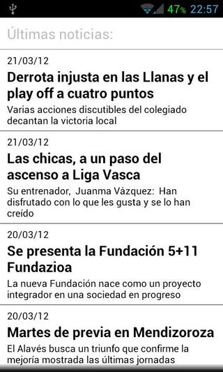 Deportivo Alavés截图1