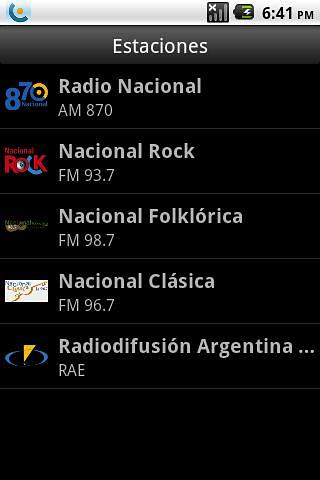 Radio Nacional Argentina截图1