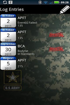 Army PFT截图