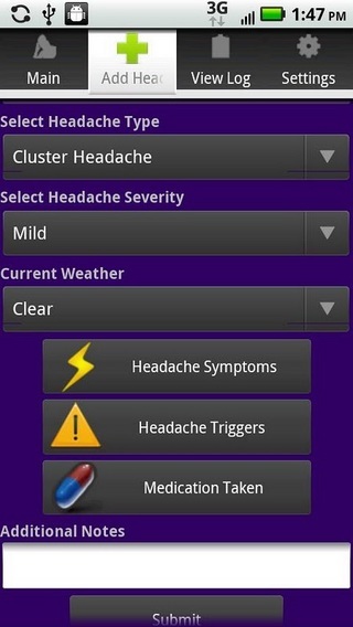 Headache Journal Free截图2