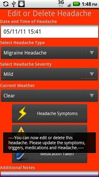 Headache Journal Free截图4