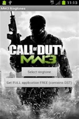 MW3铃声截图1