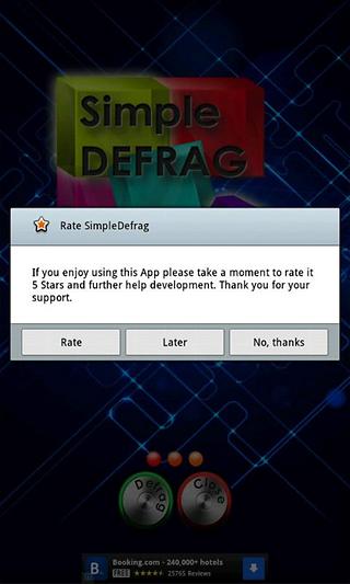 Simple Defrag Tablet截图3