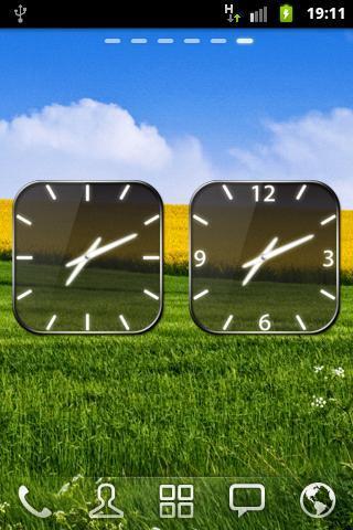 Caynax Analog Clock Widget截图1