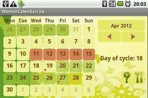 Woman Calendar Lite. Menstrual截图5