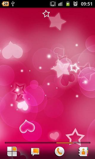 Red Hearts – Live Wallpaper截图1