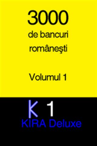 KIRA 1 = 3000 Bancuri - vol 1截图1