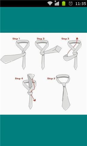 男人必知的领带打法截图1