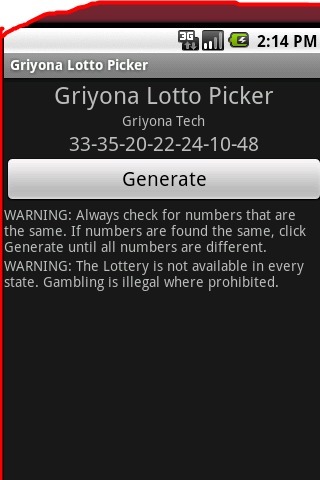 Lotto Picker截图2