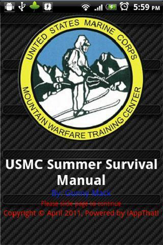 USMC Summer Survival Manual截图4