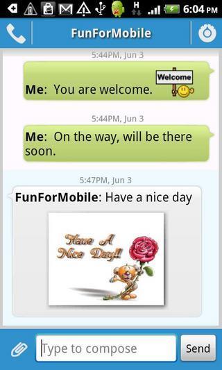 Fun For Mobile SMS Plus截图1