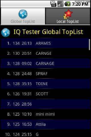 IQ 测试截图1