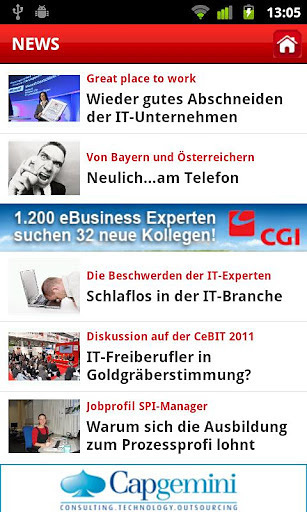 COMPUTERWOCHE Jobs &amp; Karri...截图4