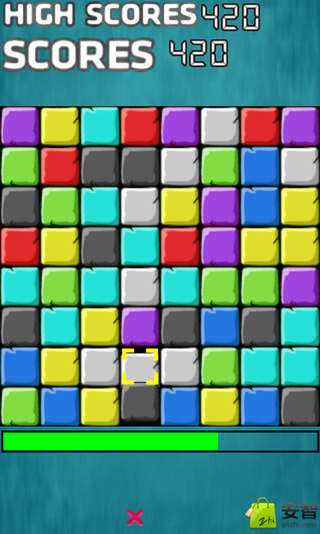 方块消除游戏截图1