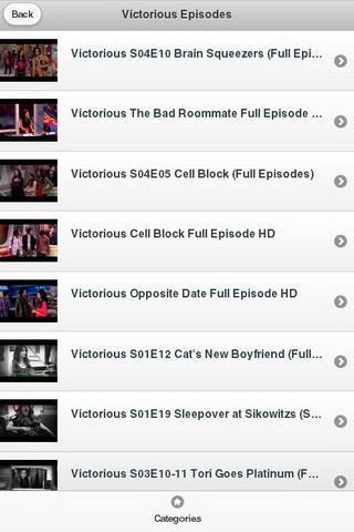 Victoriious Episodes and Songs截图1