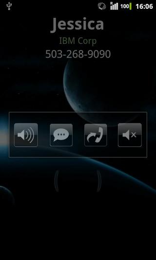 Rocket CallerID Holo Theme截图1