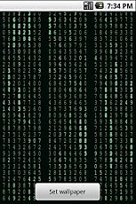 Matrix Stream Wallpaper Free截图5