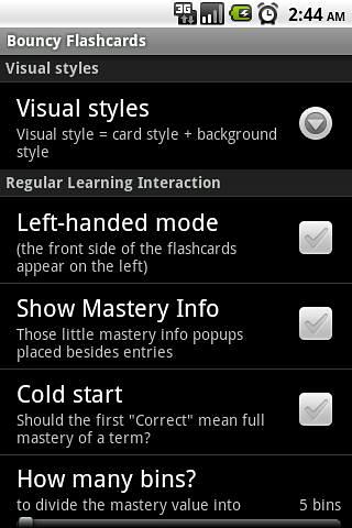Bouncy Flashcards截图3