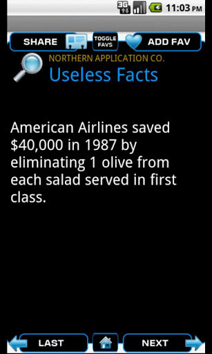 Useless Facts 2012 - Free截图3