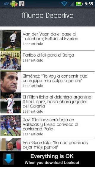 Noticias de Futbol截图3