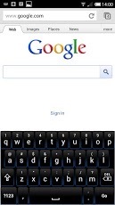 Glossy Blue Keyboard Skin HD截图1