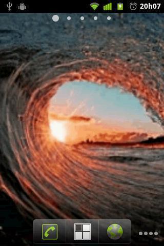 Wave Tube Live Wallpaper截图2