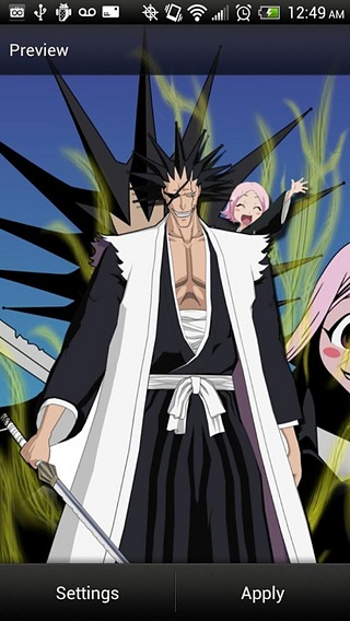 Bleach Kenpachi Live Wallpaper截图3