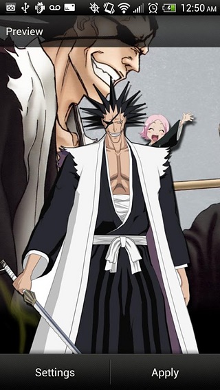 Bleach Kenpachi Live Wallpaper截图7