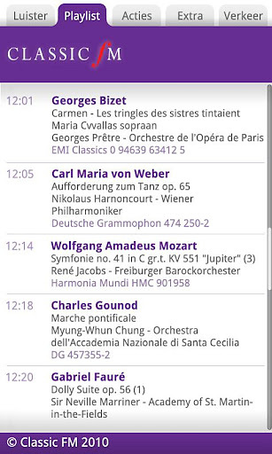 Classic FM (NL)截图5