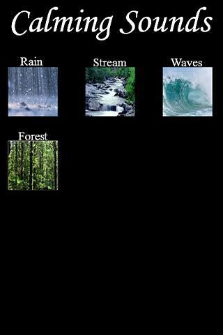 平静的声音 Calming Sounds截图1