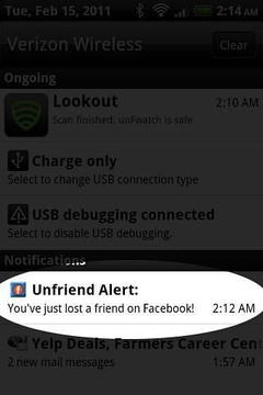 Unfriend Watch Lite截图