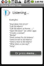 Choice Dialer Free截图1