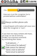 Choice Dialer Free截图2