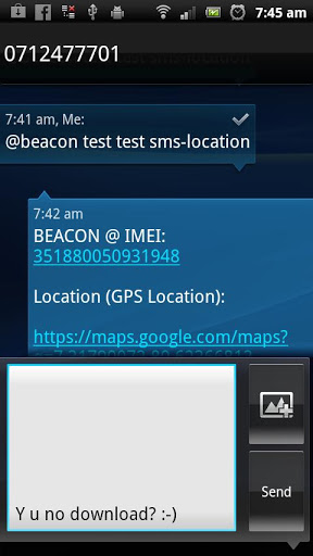 Beacon - Find My Droid截图2