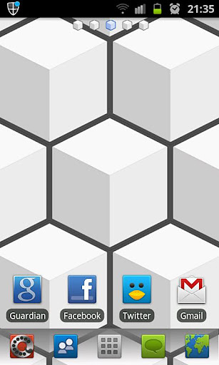 Cube HD Go Launcher Theme截图5