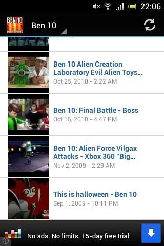 Ben 10 Videos & Movies截图1