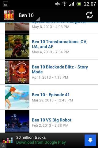 Ben 10 Videos & Movies截图2