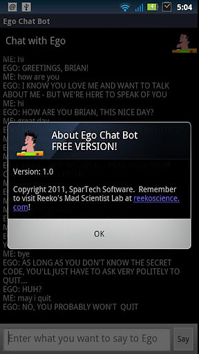 Ego the Chat Bot截图1