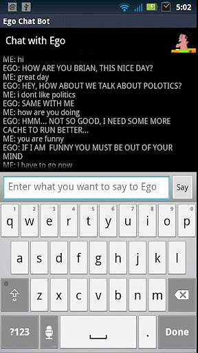 Ego the Chat Bot截图3