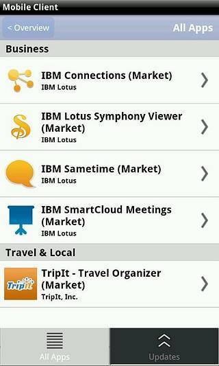 IBM Mobile Client截图4