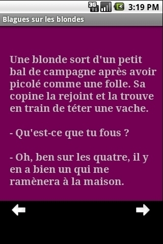 Blagues sur les blondes截图1