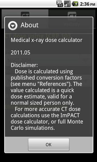 CT Dose Calculator Free截图4