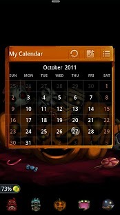 Halloween Theme GOWidget截图1